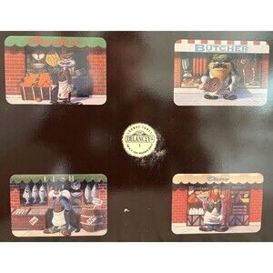 Vintage Warner Bros. Studio Store Looney Tunes Delancey St. Placemats Set of 4